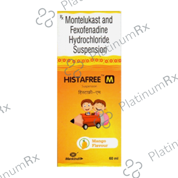 Histafree M 60/40mg Suspension 60ml