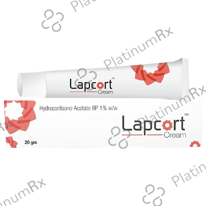 Lapcort 1% Cream 20gm