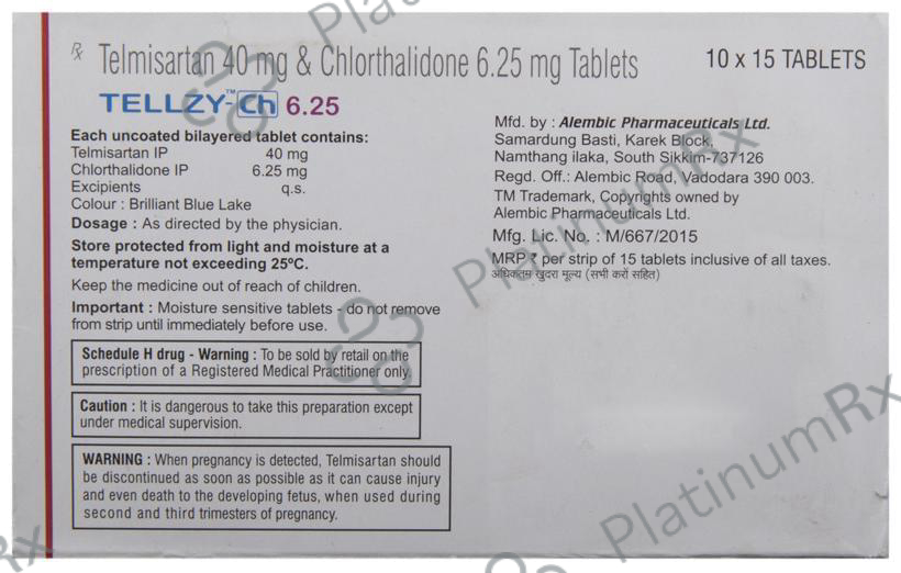 Tellzy CH 6.25mg Tablet 15s