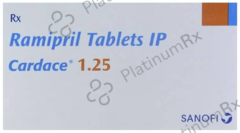 Cardace 1.25mg Tablet 15s
