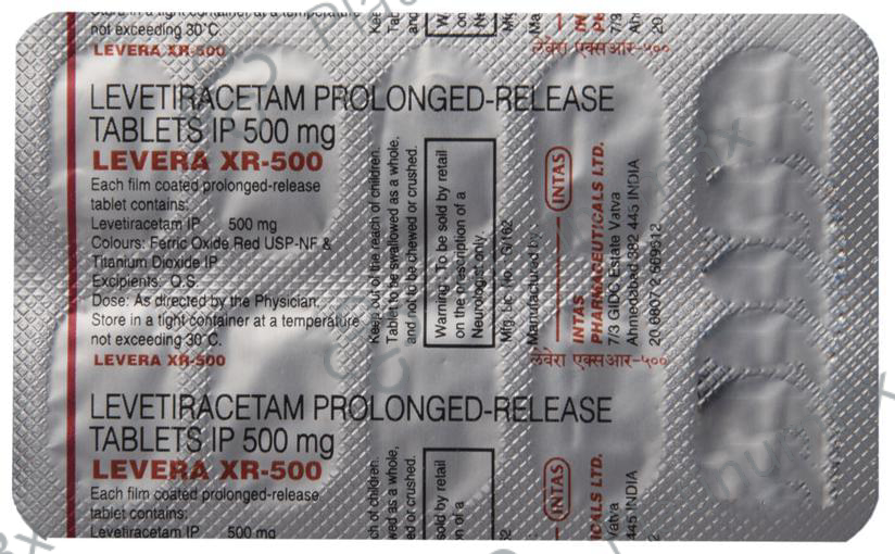 Levera XR 500mg Tablet 10s