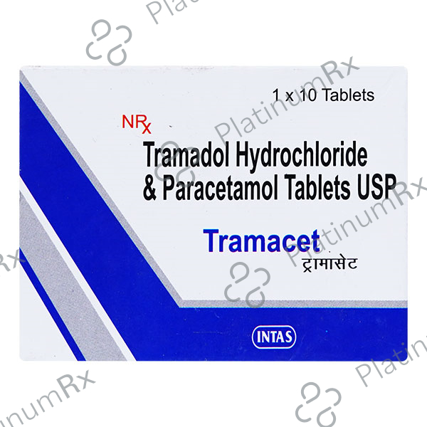 Tramacet 37.5mg/325mg Tablet 10 Tablet Intas Pharma Ltd