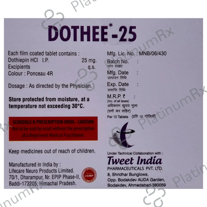 Dothee 25 Tablet