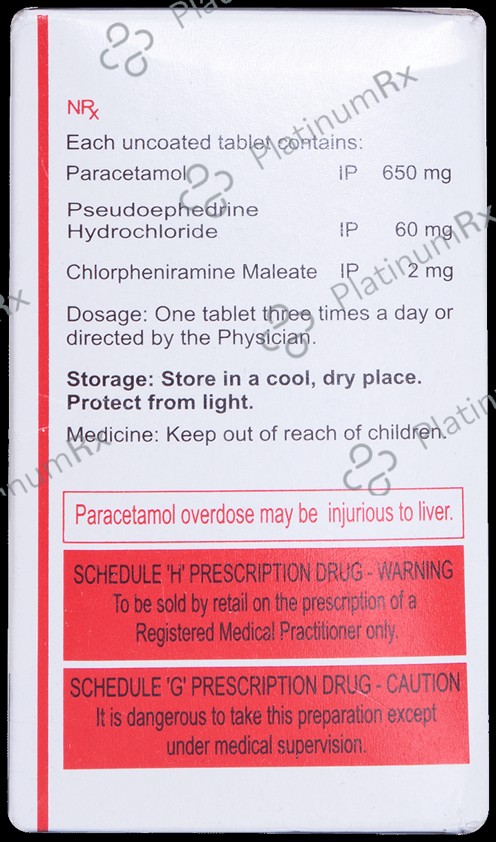 Sreyas 2/650/60mg Tablet 10s