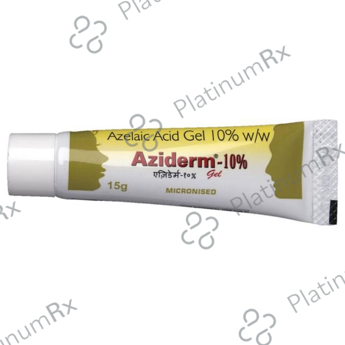 Aziderm 10% Gel 15gm