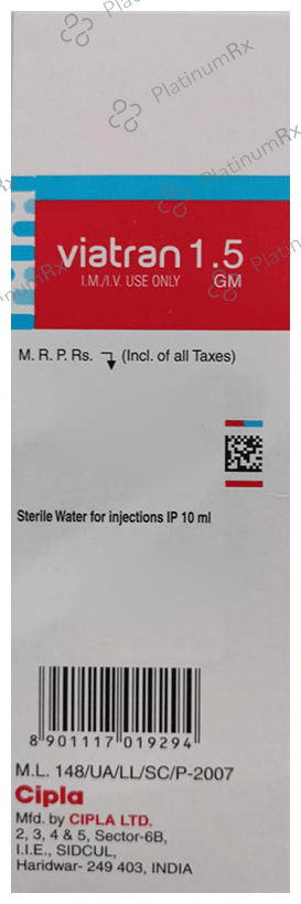 Viatran 1000/500mg Injection 20ml