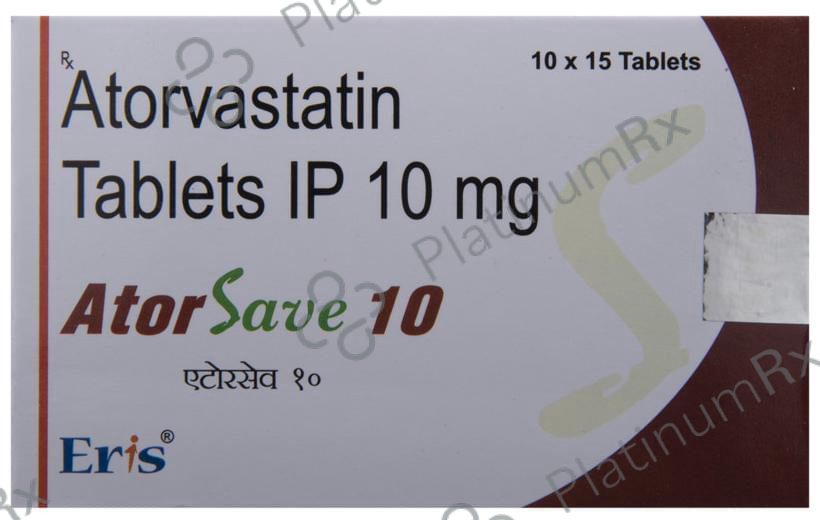Atorsave 10mg Tablet 15s
