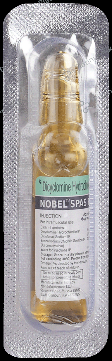 Nobel Spas RF 10mg/ml/25mg/ml Injection