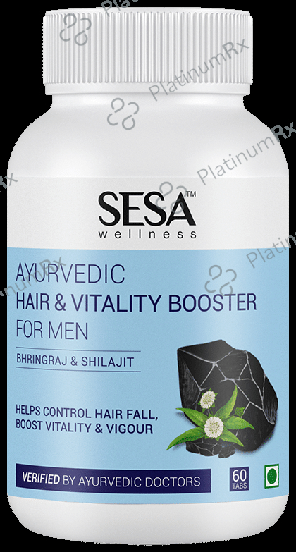 Sesa Ayurvedic Hair & Vitality Booster for Men Tablet