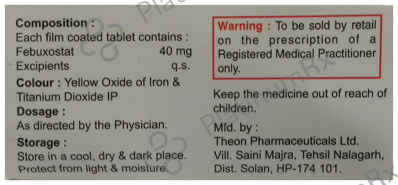 Uriway 40 Tablet
