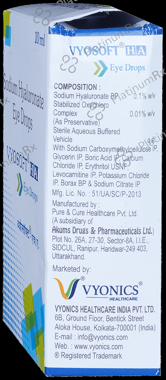 Vyosoft HA Eye Drop