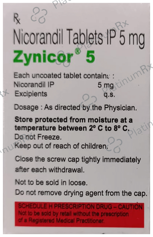 Zynicor 5 Tablet 20s