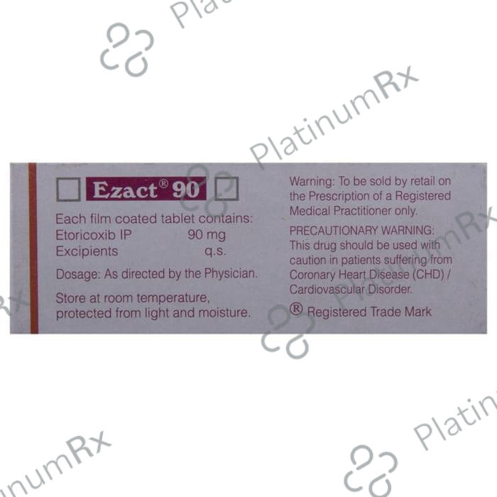 Ezact 90mg Tablet 10s