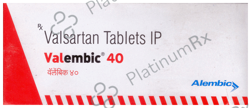 Valembic 40mg Tablet 10s
