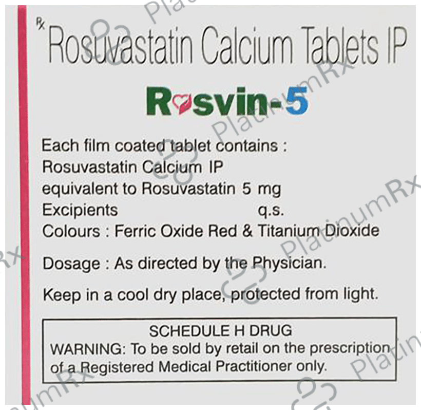 Rosvin 5mg Tablet 10s
