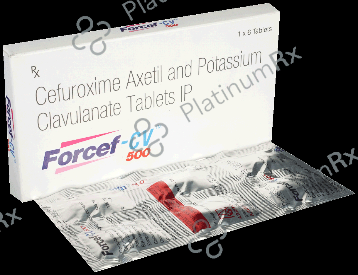 Forcef CV 500/125mg Tablet 6s