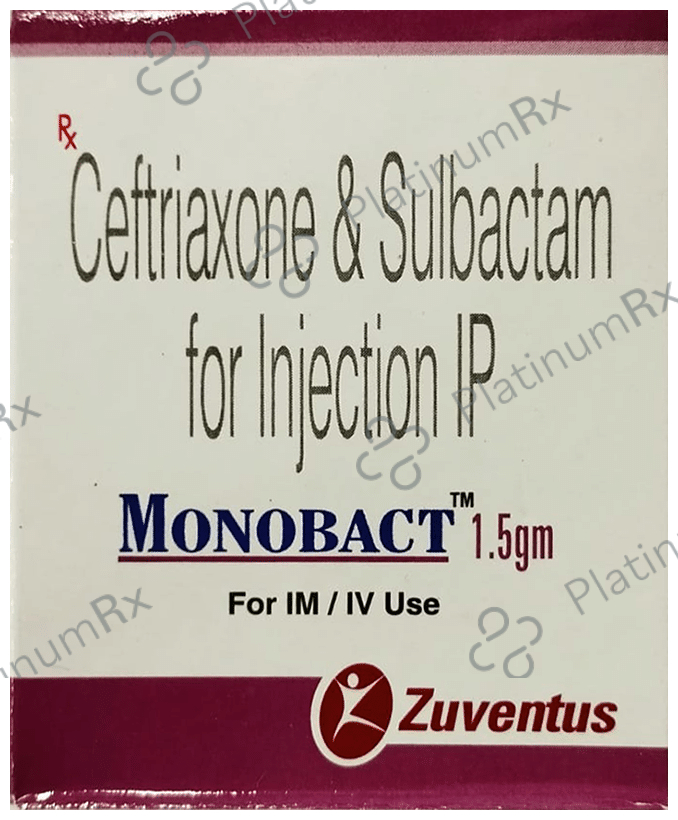 Monobact 1000 mg/500 mg Injection