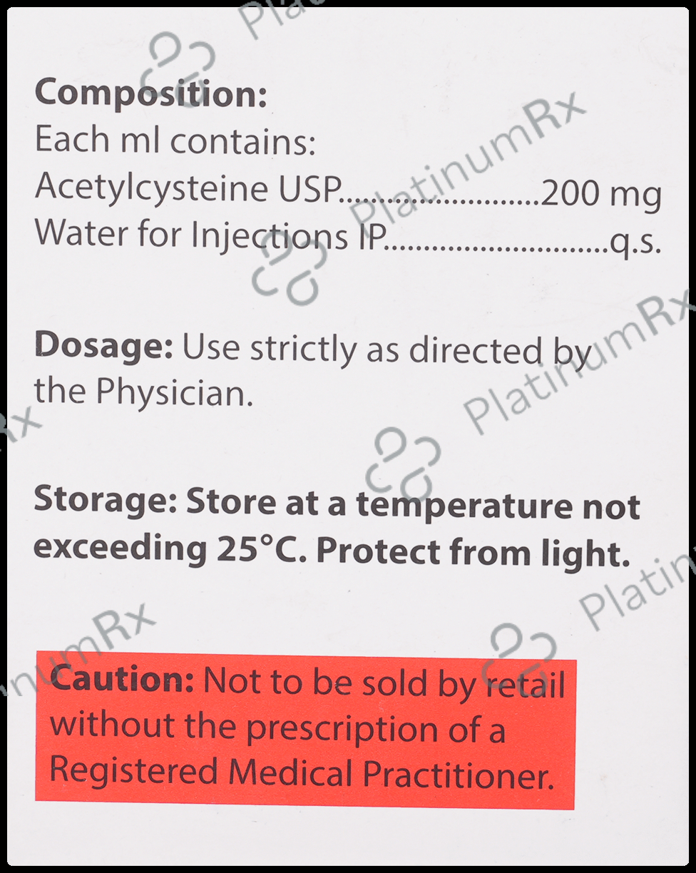 Mucomix 1gm Injection