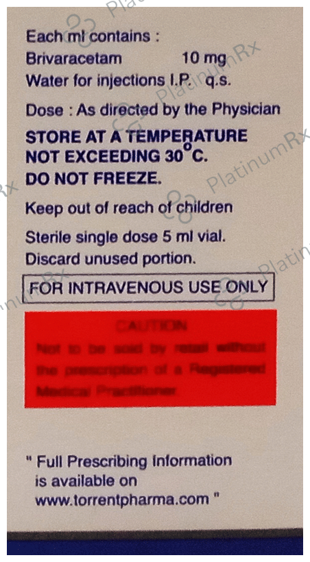 Britzilam 10mg Injection 1s