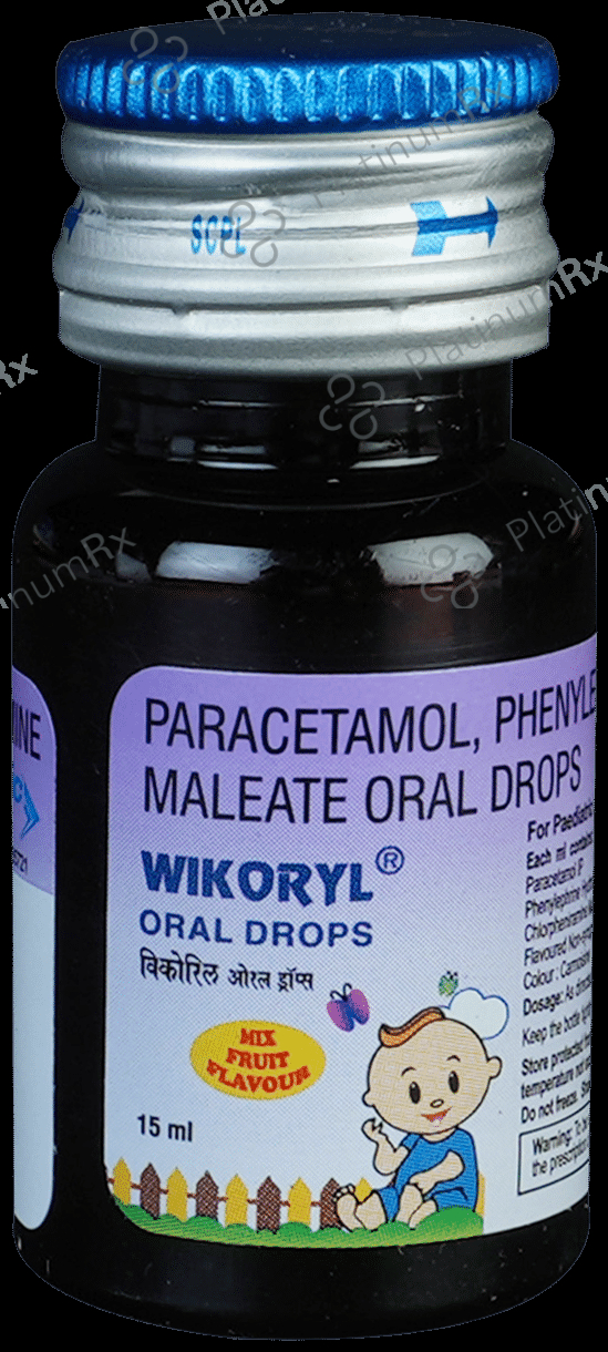 Wikoryl Mix Fruit Oral Drops 15ml
