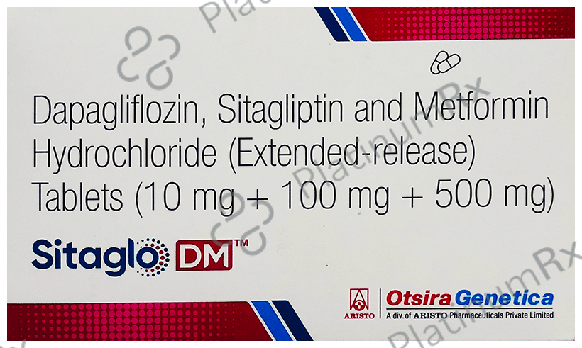 Sitaglo DM Tablet 10s