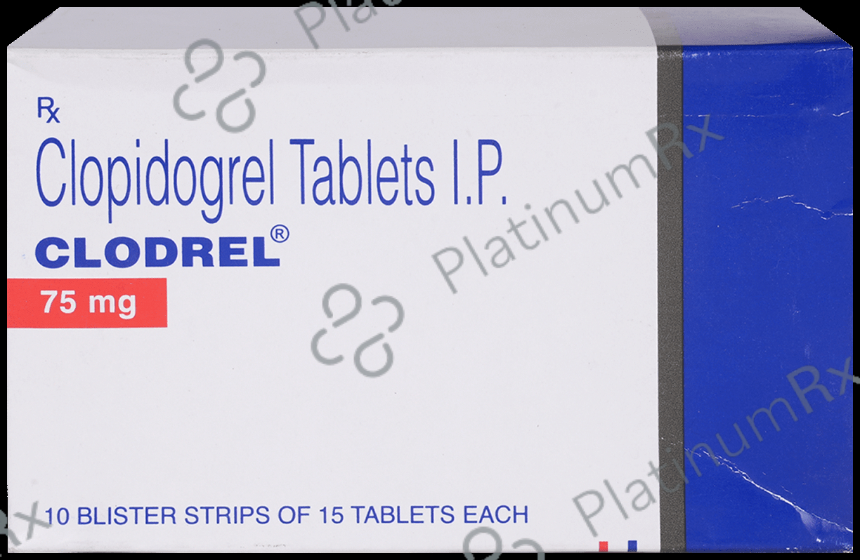 Clodrel 75mg Tablet 15s