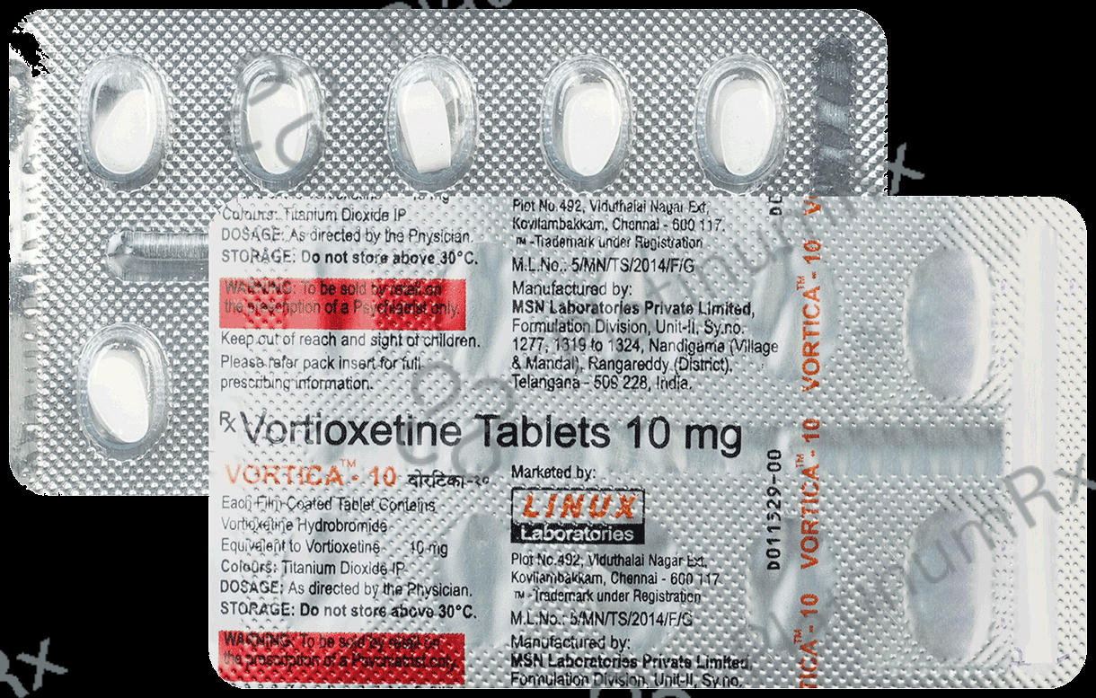 Vortica 10mg Tablet 10s