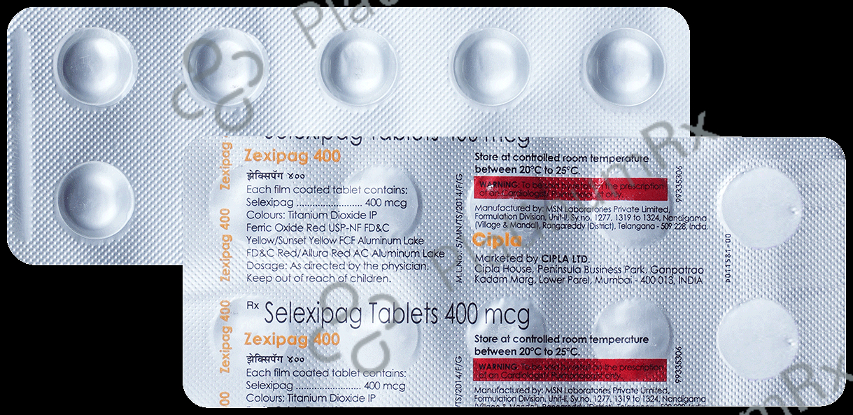 Zexipag 400mcg Tablet