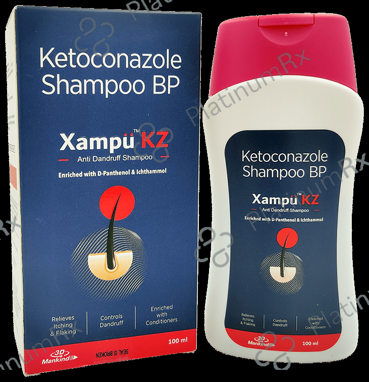 Xampu KZ 2% Anti Dandruff Shampoo 100ml