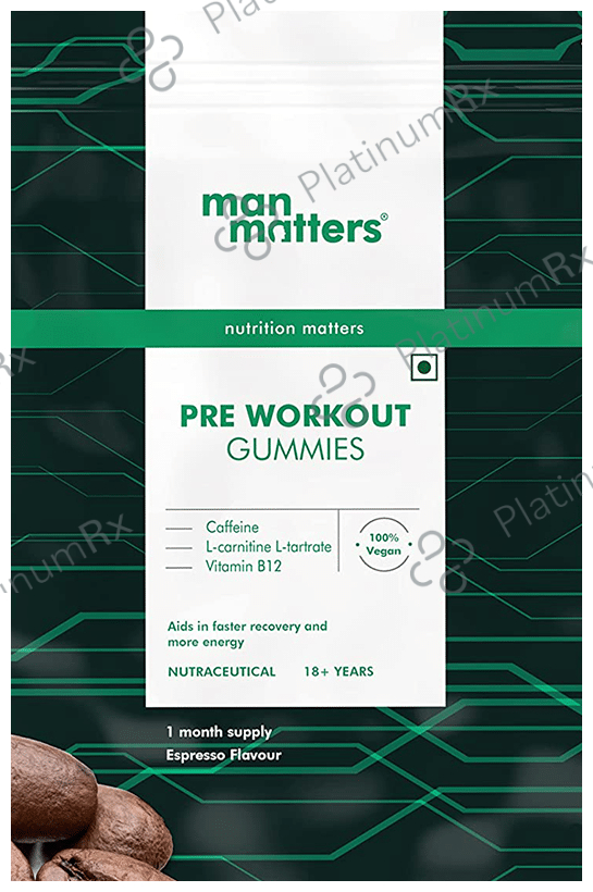 Man Matters Pre Workout Gummies