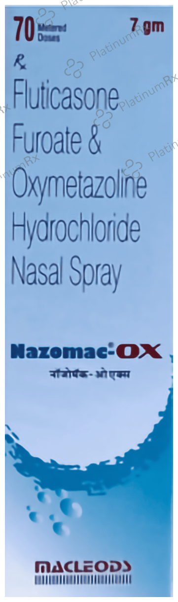 Nazomac OX 27.5/50mg Nasal Spray 7ml
