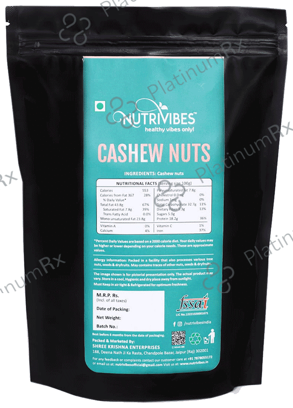 Nutrilife Cashew Nut 500 gm