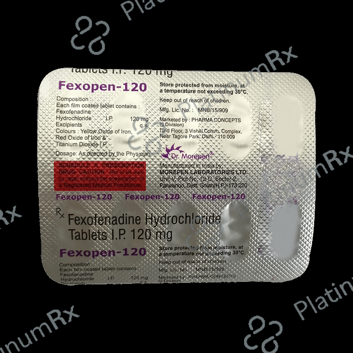 Fexopen 120 Tablet