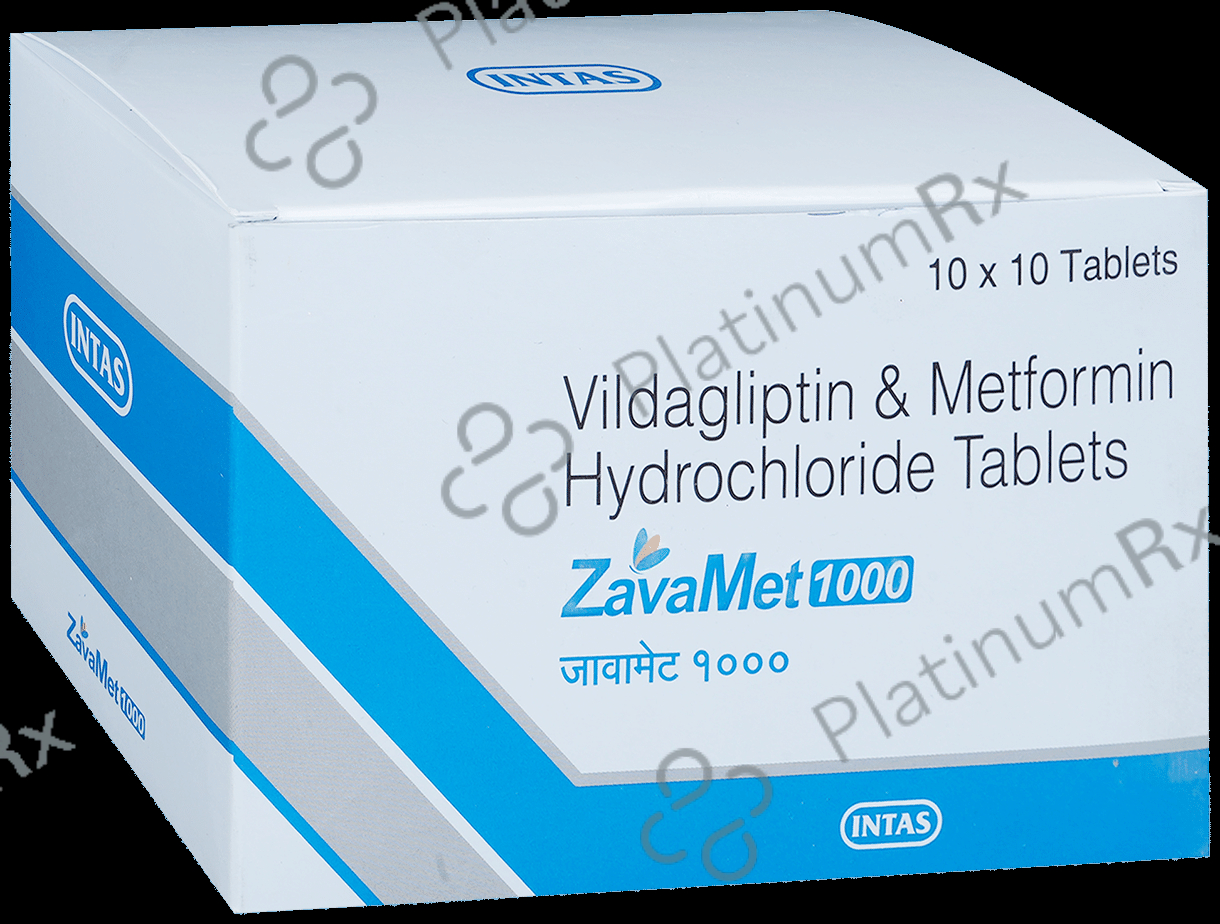 Zavamet 1000/50mg Tablet 10s