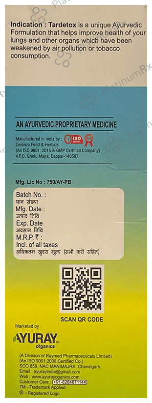 Tardetox Lung Tonic