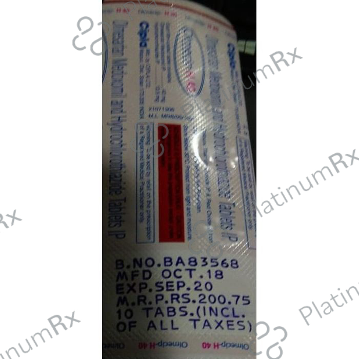 Olvance H 40/12.5mg Tablet 10s