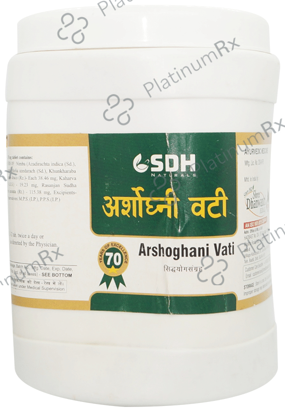 SDH Naturals Arshoghani Vati
