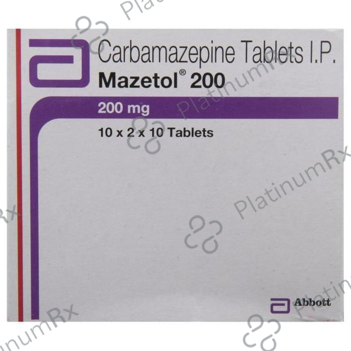 Mazetol 200mg Tablet 10s