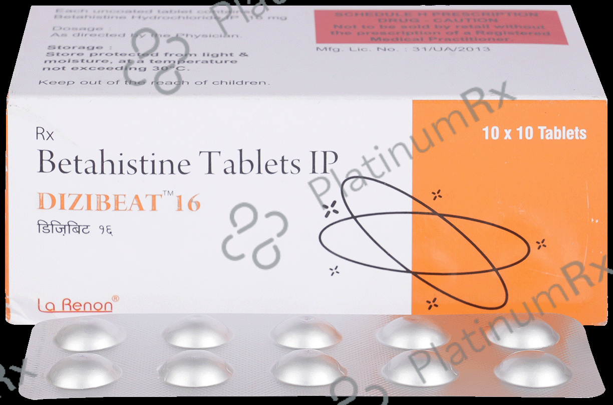 Dizibeat 16mg Tablet 10s