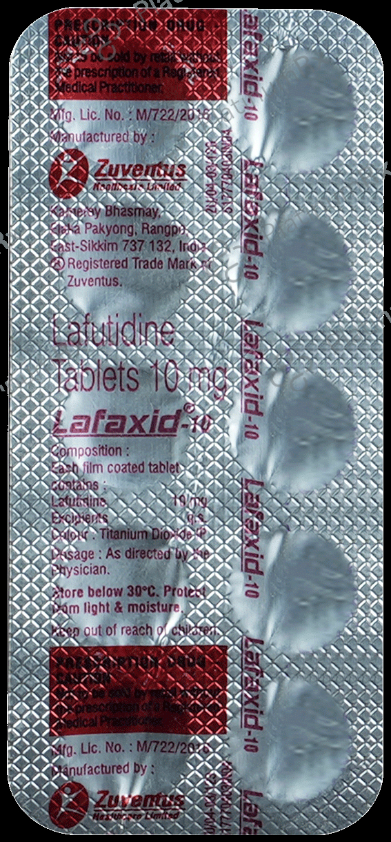 Lafaxid 10mg Tablet 10s