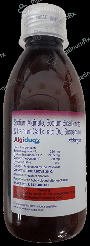 Algiduo Sugar Free Mint Oral Suspension 150ml