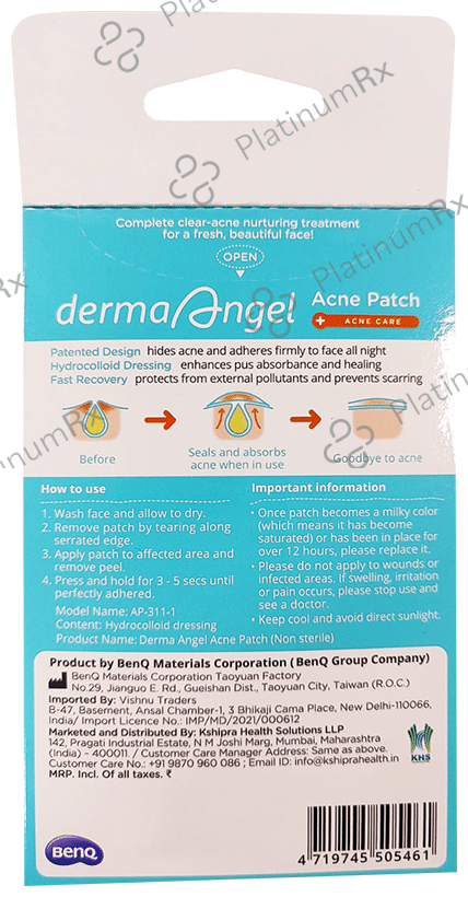 Derma Angel Acne Night Patch 6 patches