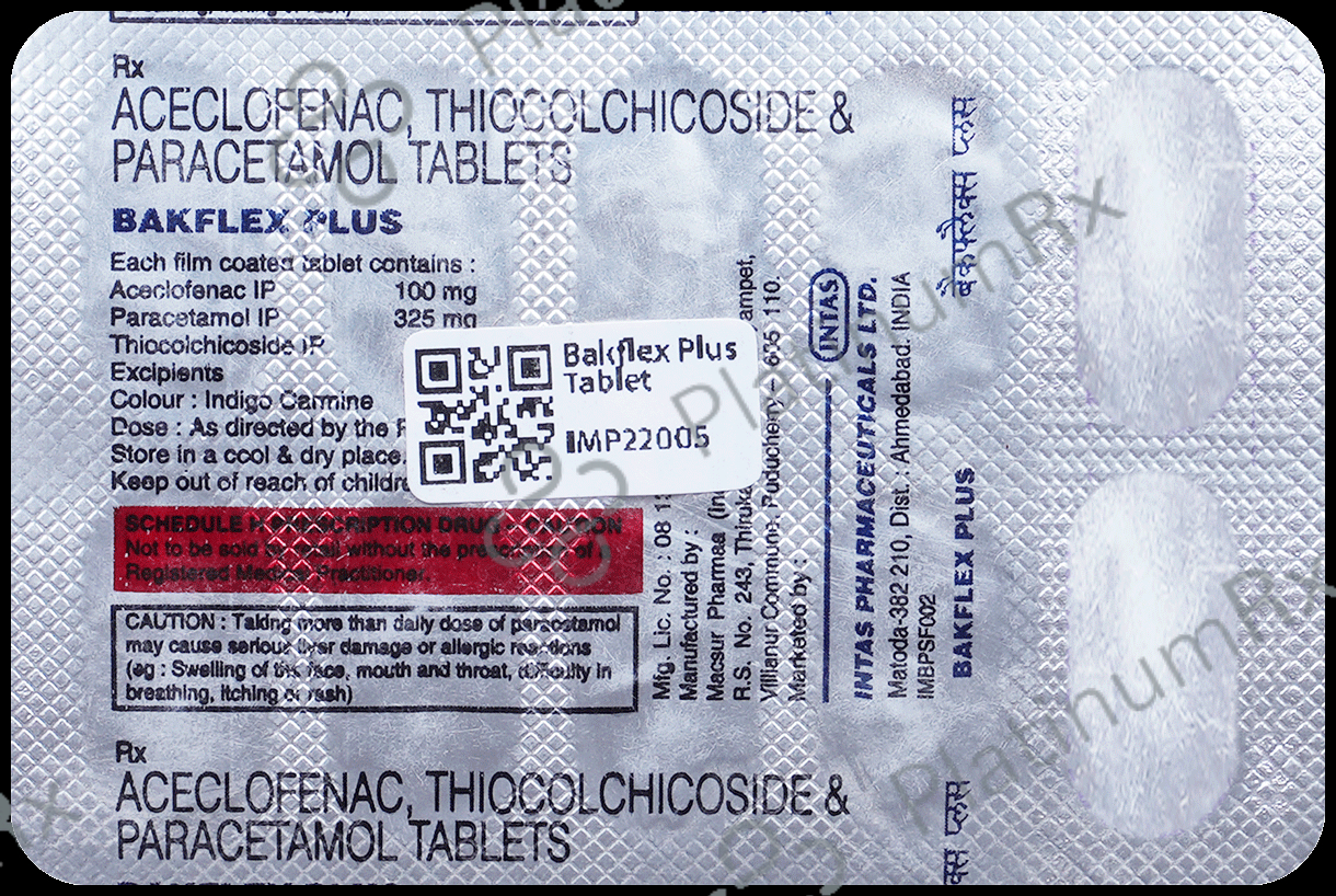Bakflex Plus Tablet