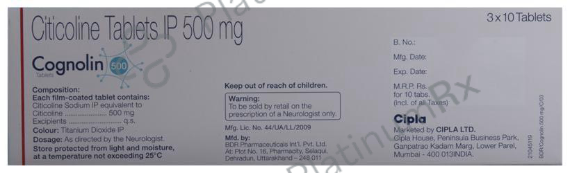 Cognolin 500 Tablet