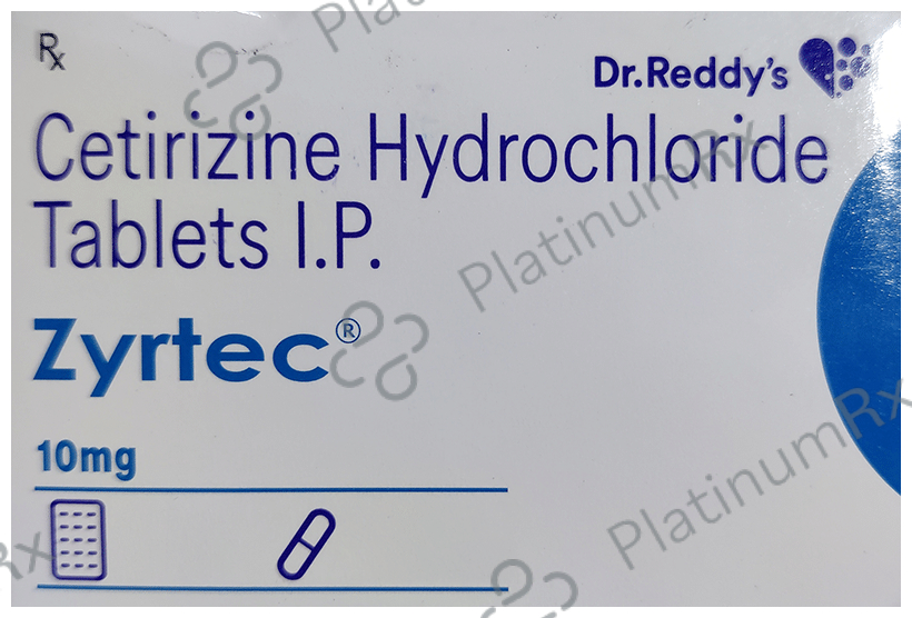 Zyrtec 10mg Tablet 15s