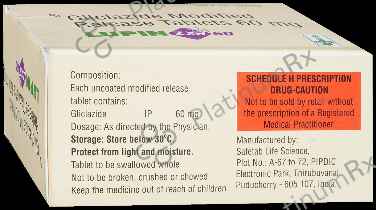 Lupin ZXR 60mg Tablet 10s