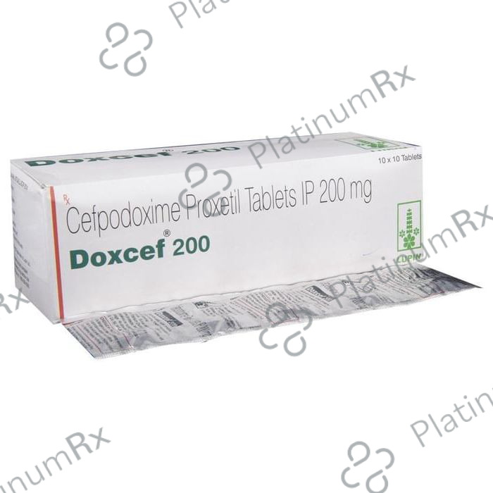 Doxcef 200mg Tablet 10s