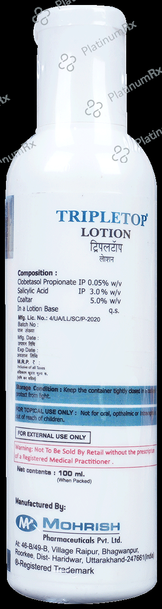 Tripletop Lotion