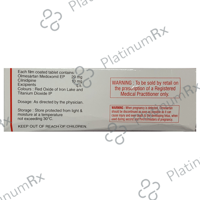 Olmin 20 LN 10/20mg Tablet 10s