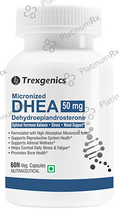 Trexgenics Micronized DHEA 50mg Veg Capsule